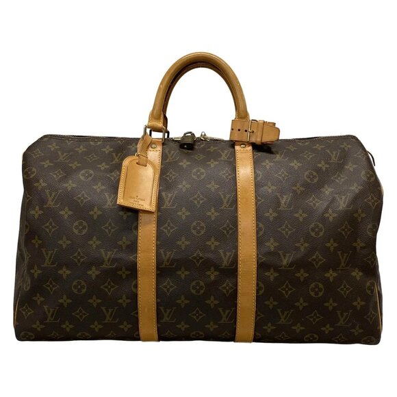 LOUIS VUITTON Keepall 50 Monogram -Boston Bag 555-081125 - Picture 1 of 12